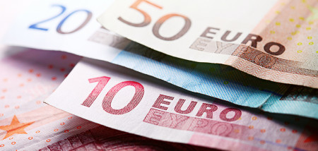 financieel euro valuta